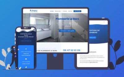 Mise en ligne d’un nouveau site internet pour un artisan-plombier